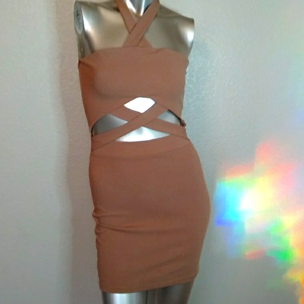 👗 Charlotte Russe* Womans|  (Small) | Halter,Body Con Dress